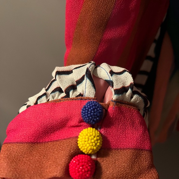 FARM Rio Multicolor Striped Maxi Dress - Picture 6 of 14